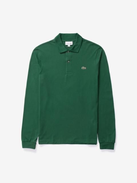 Original Long Sleeve Cotton Polo Shirt