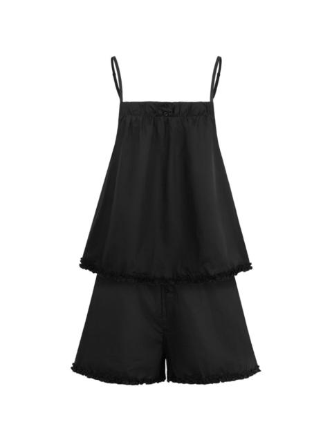 black shorts set (set of two)