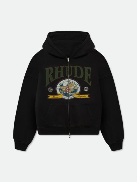 MONACO REGATTA FULL-ZIP HOODIE