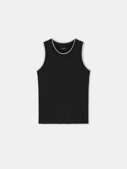 RIBBED TANK TOP