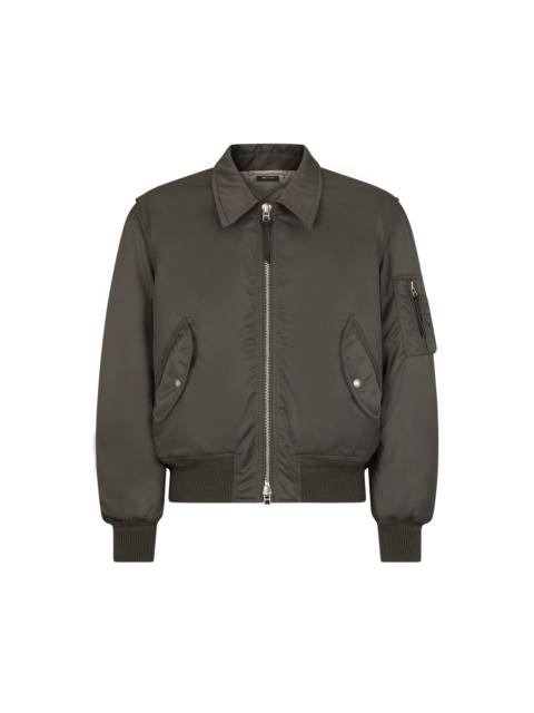 SATIN NYLON FLIGHT BOMBER