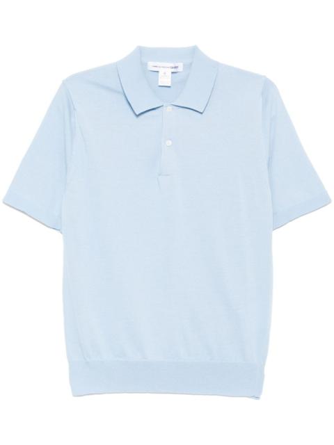 knitted polo shirt