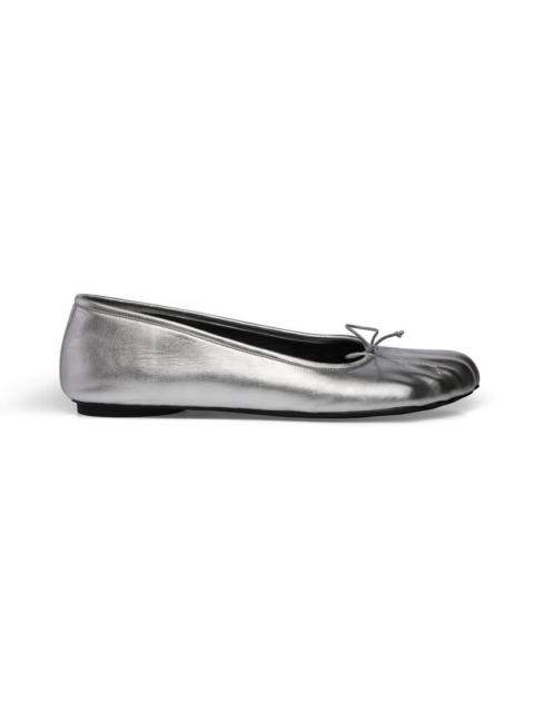 Women's Anatomic Ballerina Metallized  in Silver