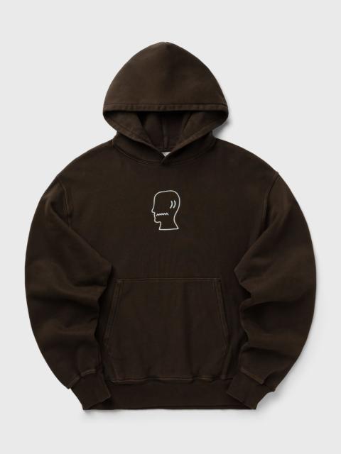3D EMBROIDERED LOGOHEAD GARMENT DYED HOODIE