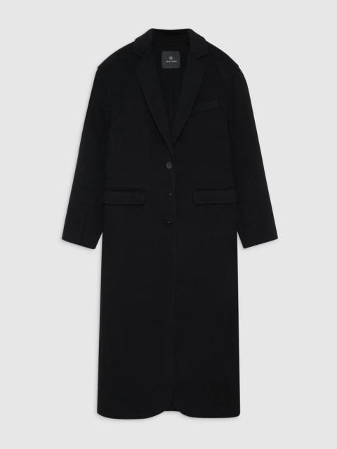 Quinn Coat - Black Cashmere Blend