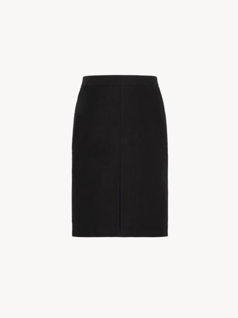 Benson Skirt in Cotton and Cashmere