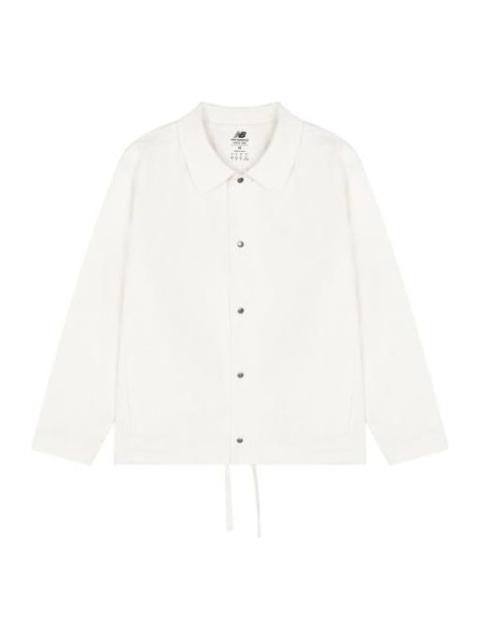 New Balance Athletics Nature State Coach Jacket 'White' AMJ23552-GIE