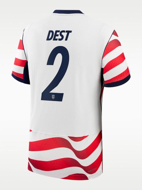 Sergiño Dest USMNT 2026 Match Home Men's Nike Aero-FIT Soccer Jersey