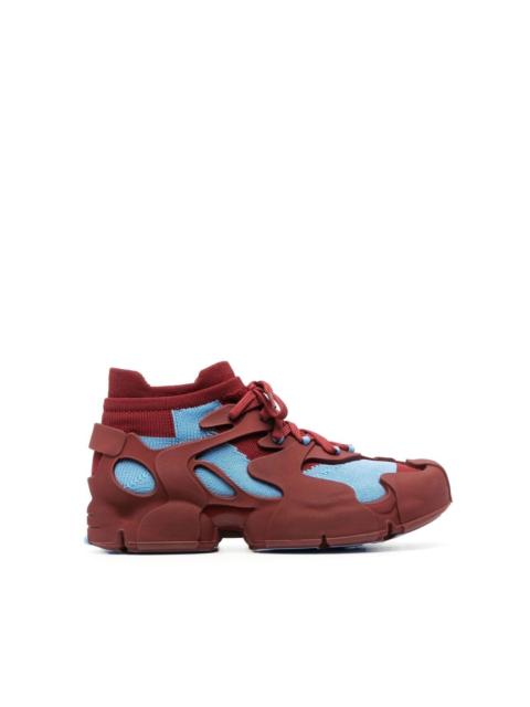 lace-up high-top sneakers