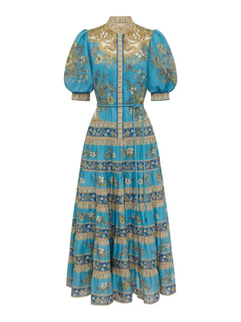 Cassie Tiered Midi Dress