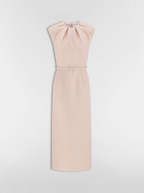 Mid-Length Belted Dress
