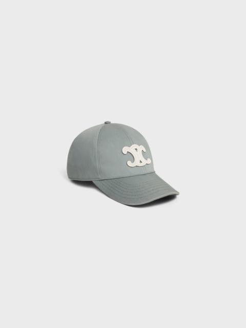 triomphe baseball cap in washed cotton