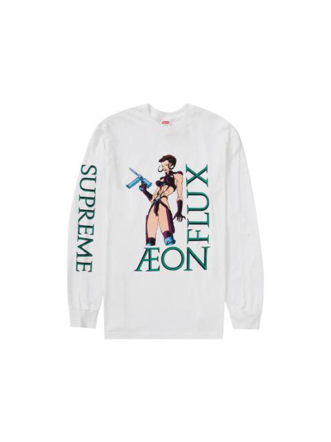 Supreme Aeon Flux L/S Tee White