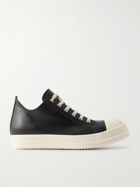 Ramones Leather Sneakers Black