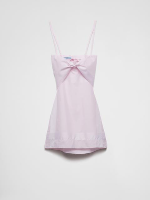 Cotton mini-dress
