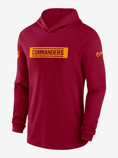 Washington Commanders Sideline Men's Nike Dri-FIT NFL Long-Sleeve Hooded Top
