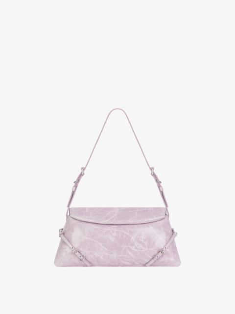 SMALL P'TIT VOYOU BAG IN CRACKLED PATENT LEATHER