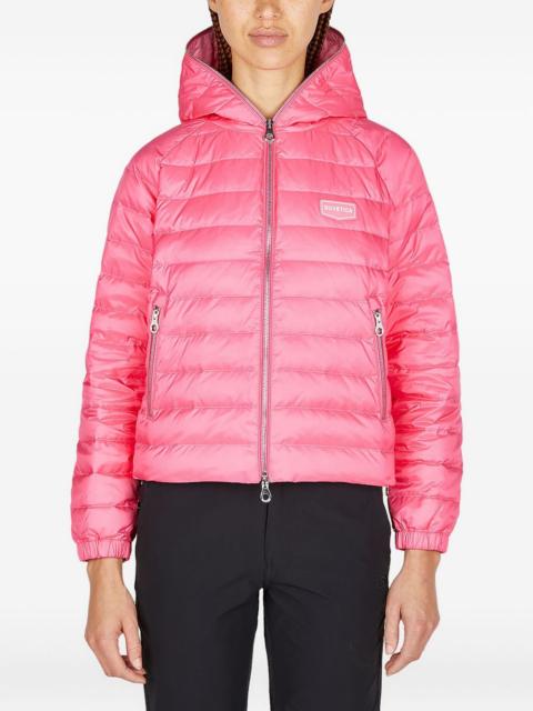 hooded puffer jacket