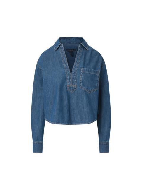 KHAI DENIM BLOUSE