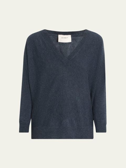 Kenny Cashmere V-Neck Sweater