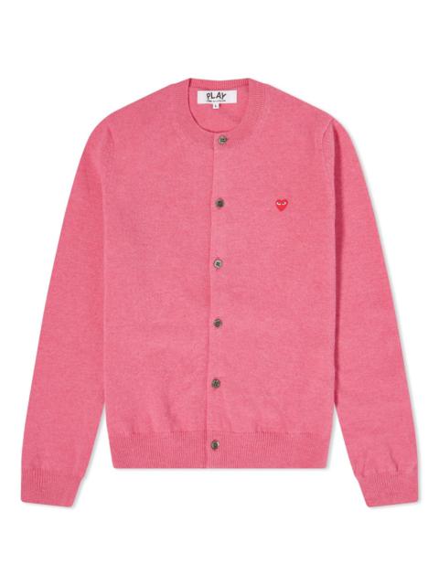 Comme de Garcons Play Women's Small Heart Button Front Cardi