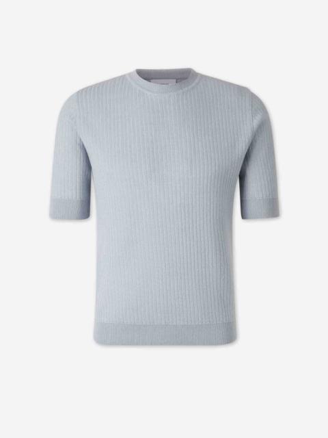 LINEN KNIT T-SHIRT
