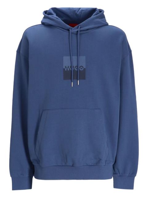logo-print hoodie
