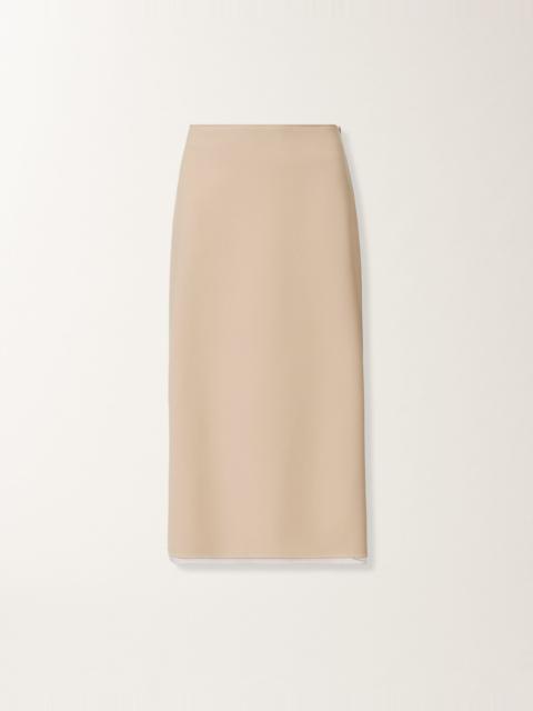 Midi skirt in techno tailoring