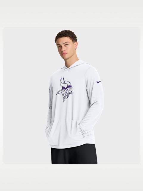 Minnesota Vikings Option Read Men's Nike Dri-FIT NFL Long-Sleeve Hooded Top