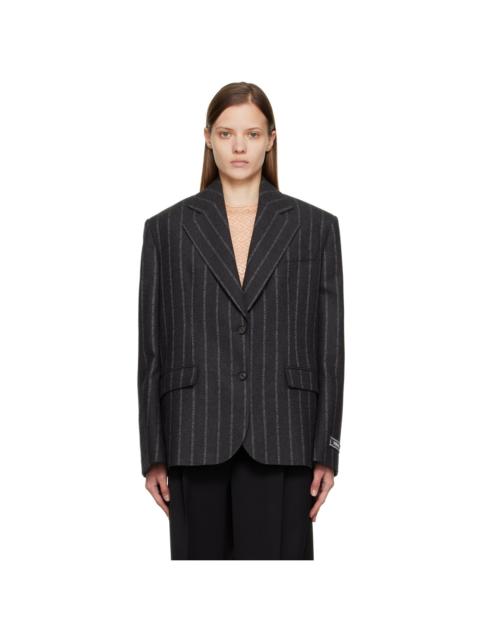 Gray Informal Blazer