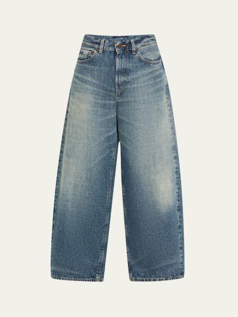 Cropped Roomy Jeans