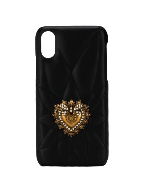 heart plaque iPhone X/Xs case