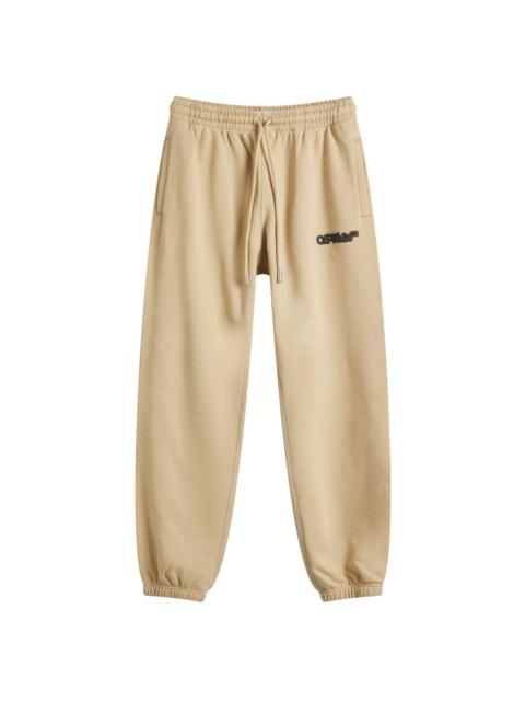 Off-White Spray Arrow Cuffed Sweat Pants