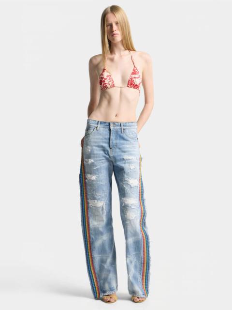 BE PROUD WASH LOOSE TWIST JEANS