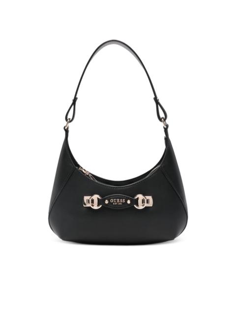 logo-plaque shoulder bag