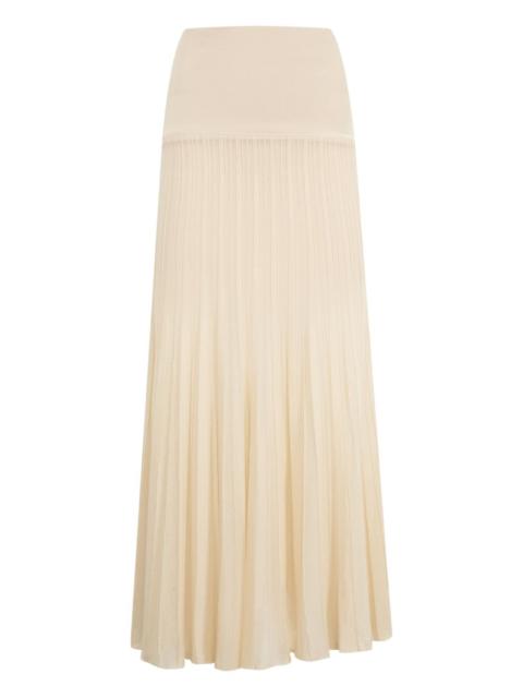 Ezra pleated skirt