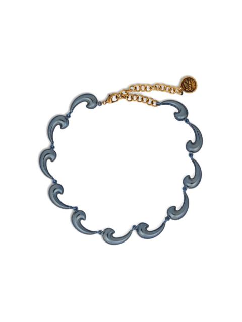 paisley-embellished necklace