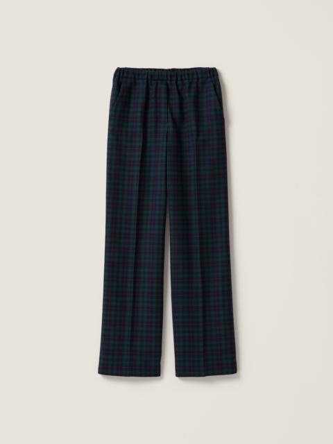 Plaid pants