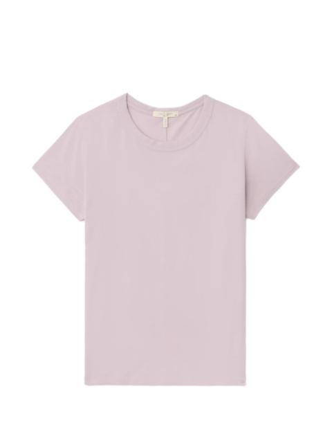 ribbed trim T-shirt
