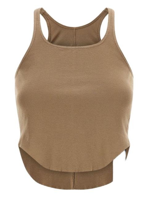 raw-hem tank top