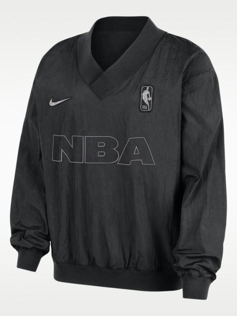 Team 31 Women's Nike NBA Woven Long-Sleeve V-Neck Top