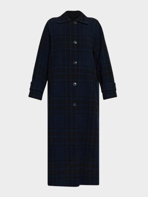 Estelle Double-Face Wool Maxi Coat