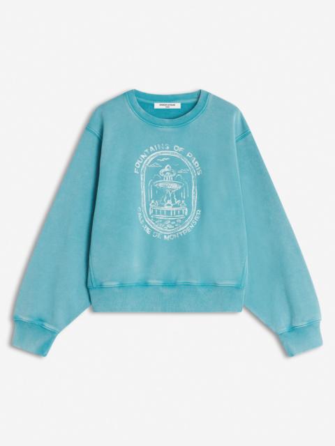 FOUNTAIN STAMP FADED RELAXED SWEATSHIRT