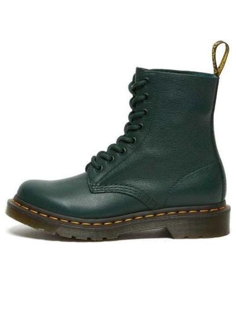 (WMNS) Dr. Martens 1460 Pascal Virginia waterproof Wear-resistant Mid Tops Martin boots Green 269023