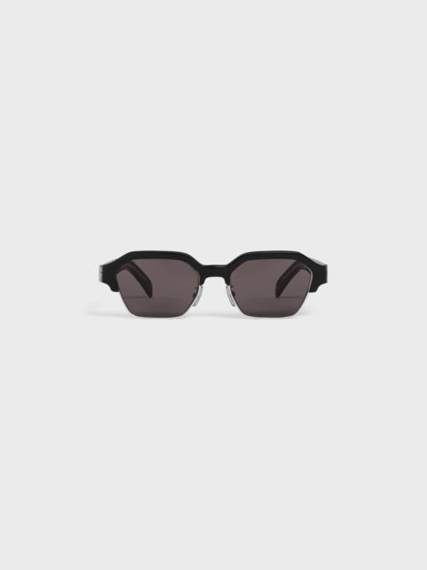 Black Frame 63 sunglasses in Acetate and Metal