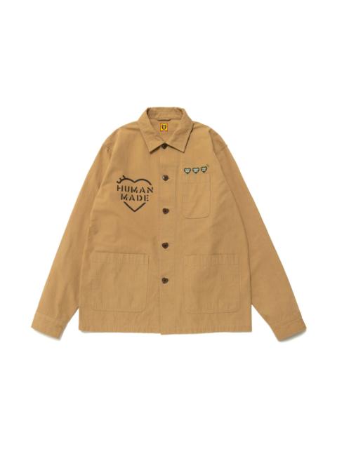 Human Made Military Overshirt Beige
