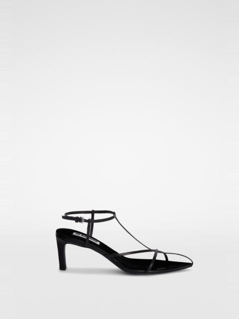 Cage Medium-Heel Sandal