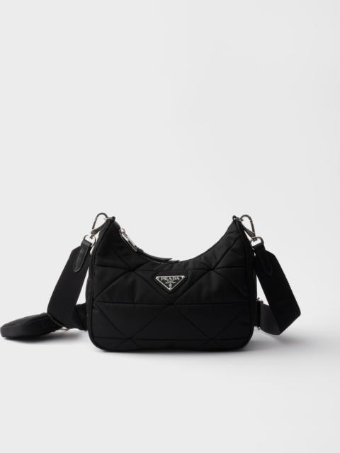 Padded Re-Nylon shoulder bag