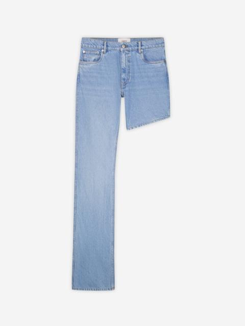 One-leg Boyfriend Denim Pants