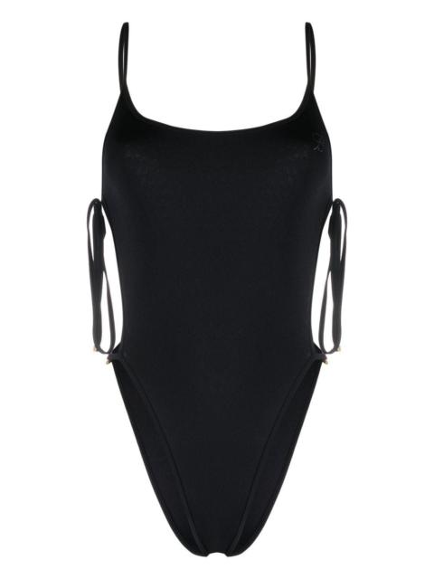 open tie-side swimsuit